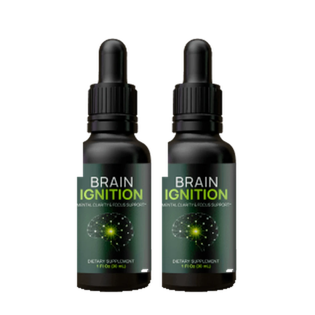 Brain Ignition liquid supplement bottles